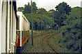 SC4690 : Manx Electric Railway train approaching Cornaa 1973 by Alan Murray-Rust