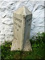 Old Milestone by the B3298, north of Poldice