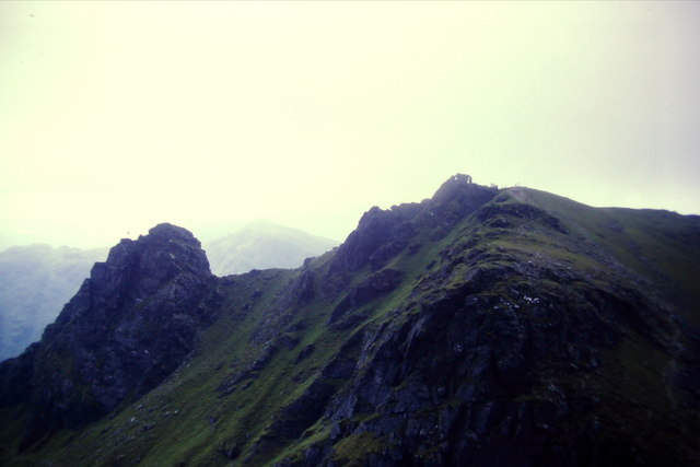 The Cobbler - South Peak and Arthur's Seat from the North Peak