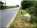 SW7434 : Old Milestone by the A394, west of Longdowns by Rosy Hanns