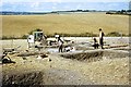 Archaeological excavation on Bere Down, 1964