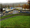 Williams Coaches depot in Brecon