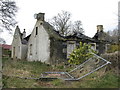 Wrecked house near Avonbridge