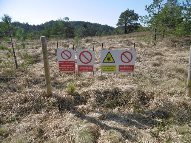 Chamberlayne's Heath, warning signs
