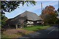 Timber framed barn