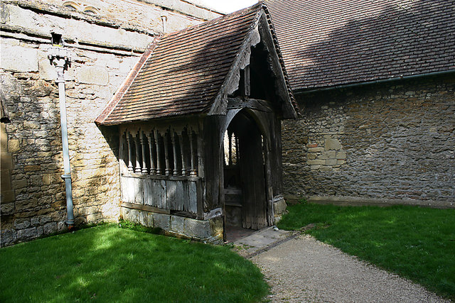St Mary, Long Wittenham - south porch