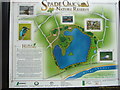 SU8887 : Information Board next to Lake at Spade Oak Nature Reserve by Sean Davis