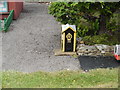 A miniature AA Telephone Box at Bekonscot Model Village