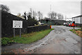 Entrance to Plaistows Airfield