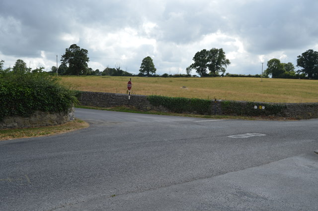 Road junction outside Kells Priory