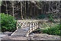 NT2932 : New footbridge in The Glen by Jim Barton
