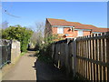 Footpath to Phoenix Parkway