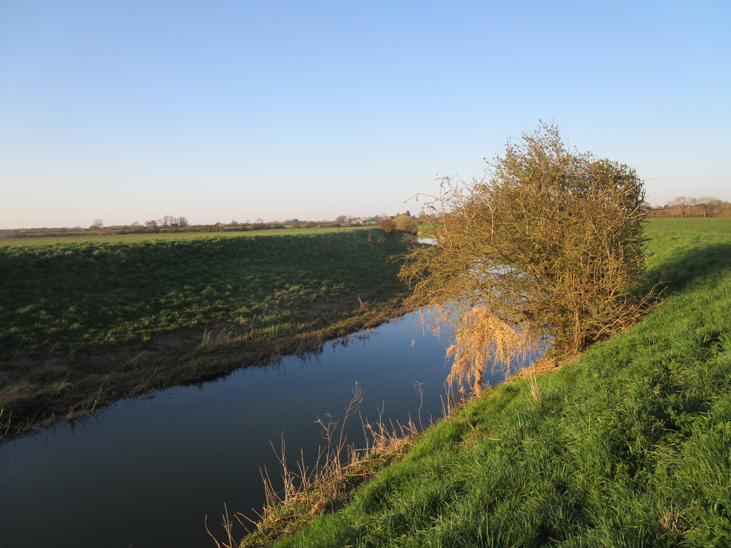 The River Witham near Barnby in the... © Jonathan Thacker cc-by-sa/2.0 ...