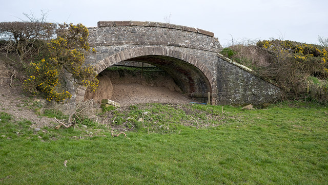 Former railway bridge near Donaghadee
