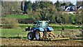 Tractor near Eatons Farm