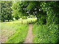 Kissing Gate and Path towards Latimer