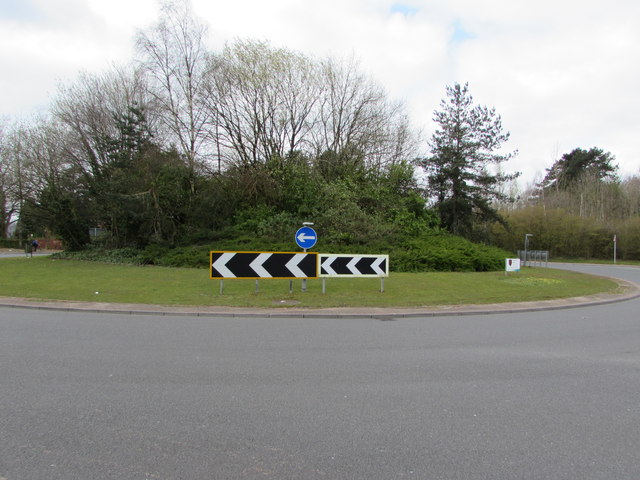 East side of Woodlands Roundabout, Cwmbran