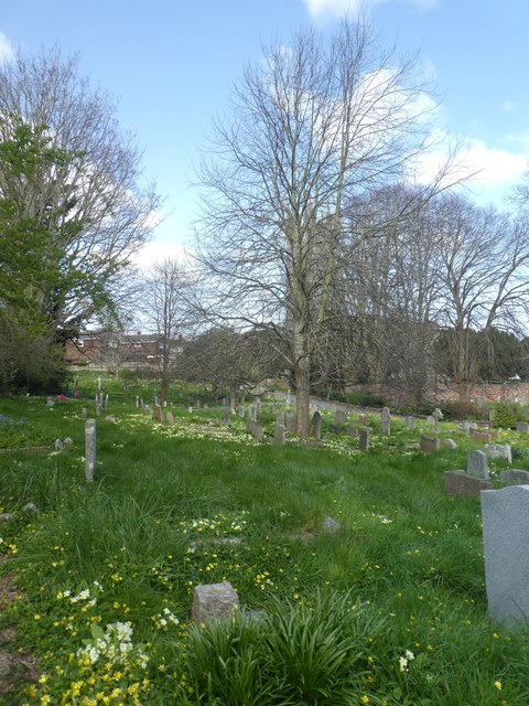The overflow churchyard, Heavitree