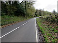 Towards a bend in the B4434, Clyne
