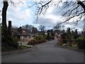 Looking from Highercombe Road into Grays Close