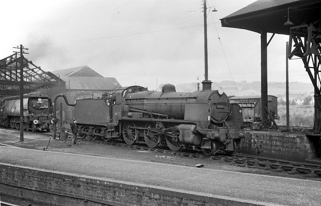 N Class 2-6-0 31875 at Barnstaple... © Alan Murray-Rust :: Geograph ...