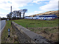 Dairy vans at Blairpark Farm