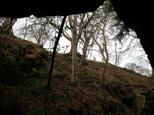 View from Rob Roy's Cave © Leanmeanmo :: Geograph Britain and Ireland