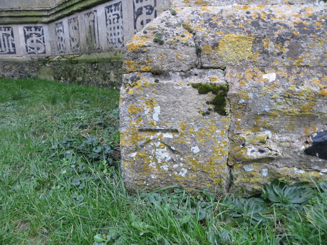 Ordnance Survey Cut Mark