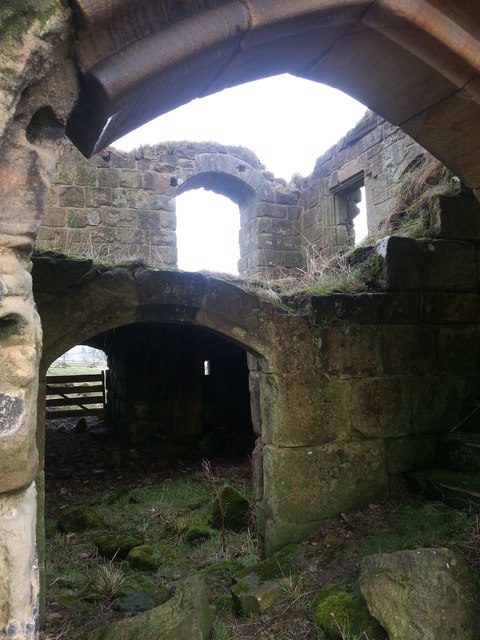 Cartington Castle interior