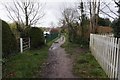 Thames path at Old Windsor