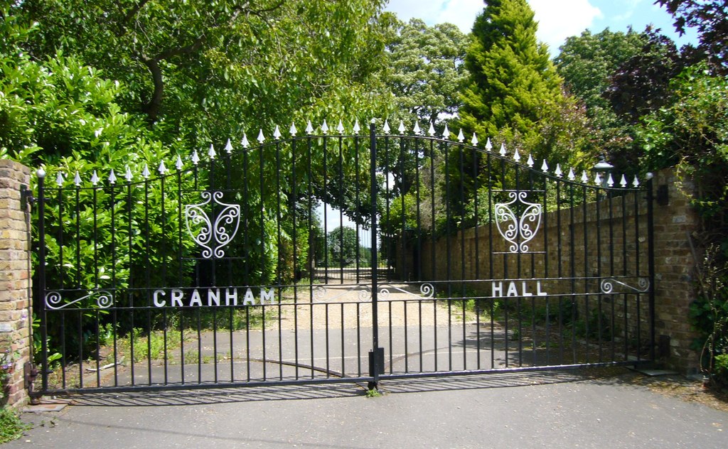 Gates To Cranham Hall © Sean Davis :: Geograph Britain And Ireland