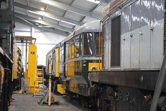 Keighley & Worth Valley Railway, on shed