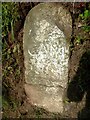 Old Milestone by the A39, west of Trewen Farm