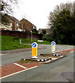 Henllys Way pedestrian refuge, Cwmbran