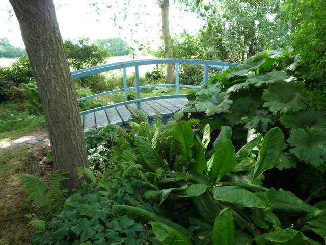 'Monet' Bridge at Westonbury Mill Gardens