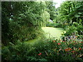 SO3656 : Duck Pond at Westonbury Mill Gardens by Fabian Musto