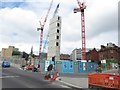 Construction site, Furnival Gate, Sheffield