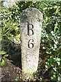 Old Milestone south of Tresquare