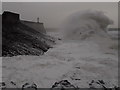 SS8176 : Porthcawl: a huge wave comes in by Chris Downer
