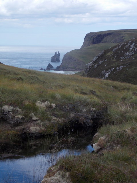 Cape Wrath: view towards Stack Clò Kearvaig