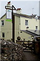 Entrance to St Andrews House B&B, Lyme Regis