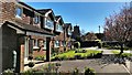 Sobell Court - and view towards the church