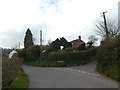 End of Barton Lane, Shillingford Abbot