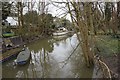 Mooring off the River Thames at Egham