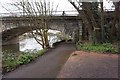 Thames path at Staines Bridge