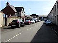 On-street parking, Alderney Street, Crindau, Newport