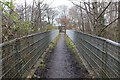 Footbridge over Dreghorn Link