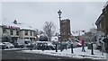 Shepperton Square in Snow