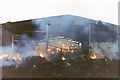 TF4007 : Fire at Sandbank Farm, Wisbech St Mary 1997 - Photo 3 of 5 by Richard Humphrey