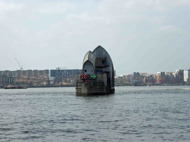 The Thames barrier